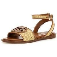 Guess Siyona Raffia Flat Sandal