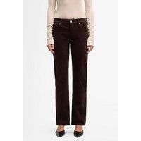 7 For All Mankind Corduroy Calie Straight Jeans