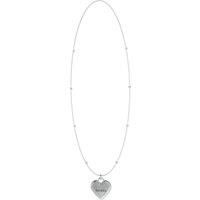 Guess Women's JUBN02232JWRHT-U Necklace in Silver