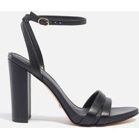 Guess Women's Fynlee Leather Heeled Sandals - UK 8