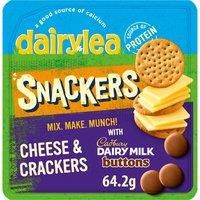 Dairylea Snackers Cheese & Crackers with Cadbury Dairy Milk Buttons 64.2g
