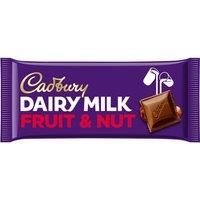 Cadbury Dairy Milk Fruit & Nut Chocolate Bar 180g