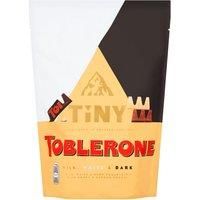 Toblerone Tiny/'s Milk, White & Dark Chocolates with Honey & Almond Nougat 280g, Perfect for Diwali, Approx 35 Toblerone Tiny/'s
