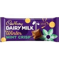 New Cadbury Dairy Milk Winter Mint Crisp Edition 360 G