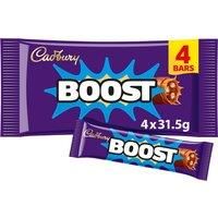 Cadbury Boost Bars 4 x 31.5g (126g)