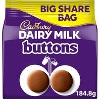 Cadbury Dairy Milk Buttons 184.8g