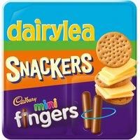 Dairylea Snackers Cheese & Crackers with Mini Cadbury Fingers 67.5g