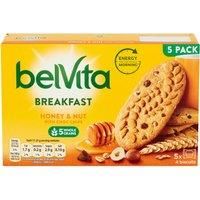 Belvita Breakfast Honey & Nut with Choc Chips 225g