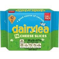 Dairylea Cheese Slices Family Pack (16 x 18.75g) 300 g