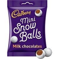 Cadbury Dairy Milk Chocolate Mini Snow Balls 74g