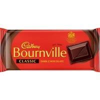 Cadbury Bournville - Large Dark Chocolate Bar, 100g. (Next Day Delivery). ££
