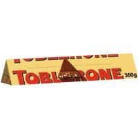 Toblerone Milk Chocolate Large Bar, 360g