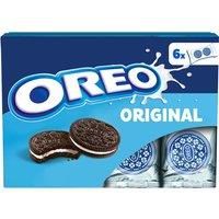 OREO Original Vanilla Sandwich Biscuits 6 Snack Packs 132g