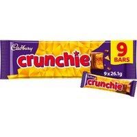 Cadbury Crunchie Chocolate Bar 9 Pack 234.9g