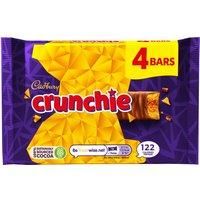 Cadbury Crunchie Chocolate Bar 4 Pack 104.4g