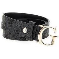 Fashion Belt GUESS NOELLE LOGO Women S Gray-Black - BW7862P3430CLO-S