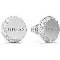 GUESS Jewellery Moon Phase Earrings (JUBE01195JWYGT / JUBE01195JWRHT), one Size, Non-Precious Metal, Not a Gemstone,