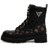 GUESS BADAE2 BLACK - BLACK 36, Blkbr Black Brown, 37 EU