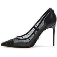 Guess Follow Rhinestone Heel - Black