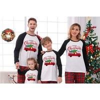 Family Matching Gonk Christmas Pyjamas - Adults, Children - Black