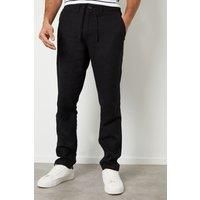 'Annual' Linen Blend Casual Trousers