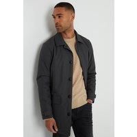 'Hanson' Showerproof Button Up Collared Mac Jacket