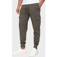 Threadbare Men's 2 Pack 'Stefan' Cargo Style Joggers in Black | Size: Medium