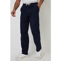 'Annual' Linen Blend Casual Trousers