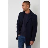 Faux Wool Overcoat
