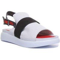 Justin Reece Womens Side Buckle Open Toe Sandal Size UK 3 - 8
