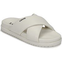 Levis  LYDIA  women's Sliders in White