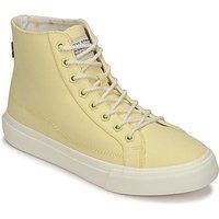 Levis  DECON MID S  women's Shoes (High-top Trainers) in Yellow