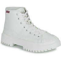 Levis  PATTON S  women's Shoes (High-top Trainers) in White