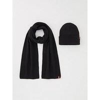 Levi'S Scarf And Beanie Gift Set - Black