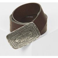 Levis  WESTERN PLAQUE BELT  men's Belt in Brown