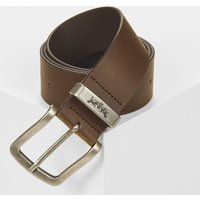 Levis  METAL TWO HORSE KEEPER BELT  men's Belt in Brown