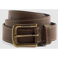 Levi/'s Loire Belts, Leather Brown, 100, Leather brown, 100 cm