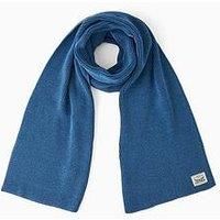 Levi'S Backpatch Knitted Scarf - Blue