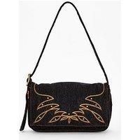 Levi/'s Brannan Shoulder Bags/Handbags, Black Dark Wash 3, One Size, Black Dark Wash 3, One Size