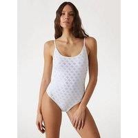 Guess 4G Logo One-Piece Swimsuit