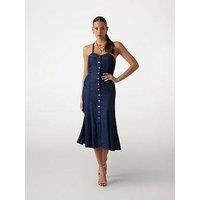 GUESS Women/'s Eco Edna Dress, Bodeguita Dark, M