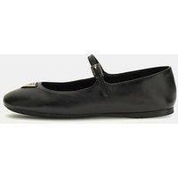 Guess Kalida Logo Ballet Pump - Black