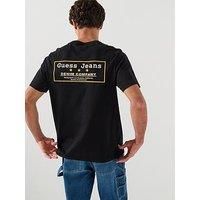 Guess Jeans Back Graphic T-Shirt - Black