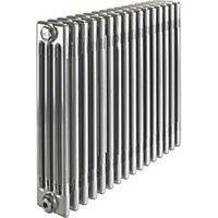 Acova 4 Column Designer Radiator 600 x 812mm Raw Metal 4629BTU (3417P)