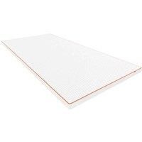 Dormeo Octasmart Essentials Mattress Topper | Plush Memory Foam | 5cm Depth | UK Double 135cm x 190cm, White.