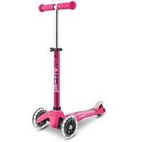 Micro Mini Led Deluxe Light Up Scooter Pink 2-5 Years Tilt And Lean Toddler Girls Childrens 3 Wheel
