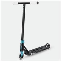 Chilli Pro Scooter Ventus M High-End Stunt Scooter, The Lightest Park Scooter for Best Performance in the Air, Total Height of 81 cm, 110 mm PU Wheels with ABEC 9 Bearings, Black/White