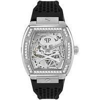 Philipp Plein Men's Watch Automatic $Keleton PWBAA1323 Silicone Skin