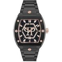 Philipp Plein The Hexagon Phantom 44Mm Bico Case Ip Black Dial, Iprg Black Watch