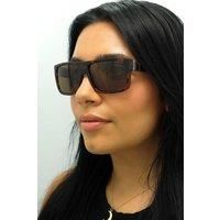 Rectangle Demi Tortoise Brown Brown Polarized B2130